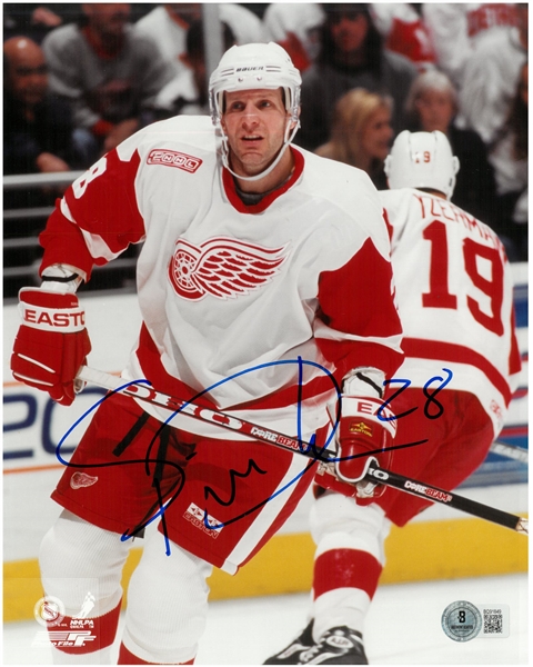 Steve Duchesne Autographed 8x10