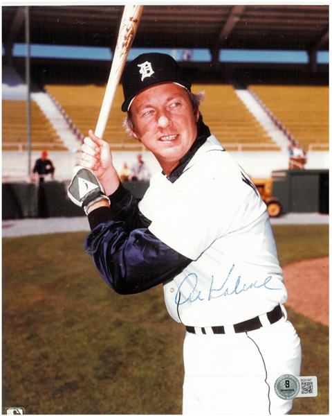 Al Kaline Autographed 8x10
