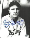 Bill Rogell Autographed 8x10