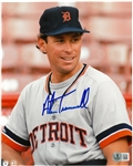 Alan Trammell Autographed 8x10
