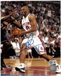 Elden Campbell Autographed 8x10