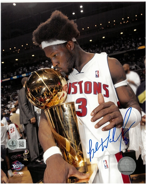 Ben Wallace Autographed 8x10