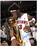 Ben Wallace Autographed 8x10