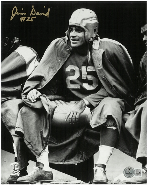 Jim David Autographed 8x10