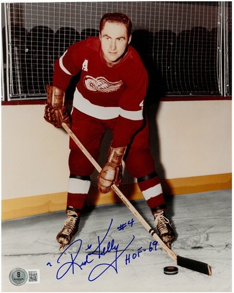 Red Kelly Autographed 8x10