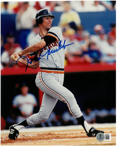 Johnny Grubb Autographed 8x10