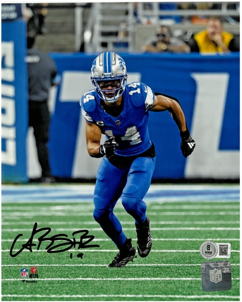 Amon-Ra St. Brown Autographed 8x10
