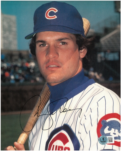Ryne Sandberg Autographed 8x10