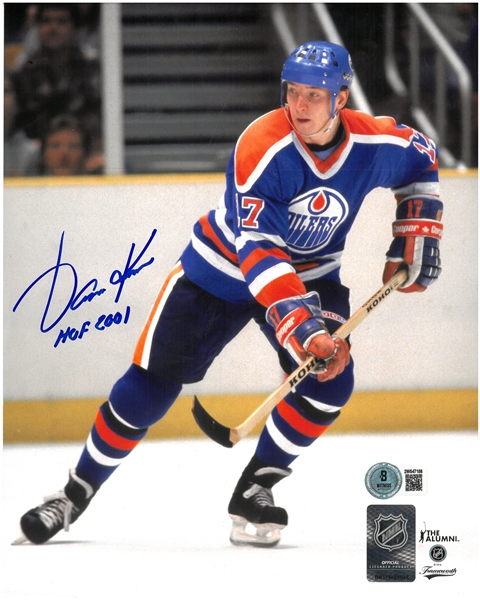 Jari Kurri Autographed 8x10
