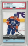 Leon Draisaitl 2014 Upper Deck PSA 9 Rookie Card