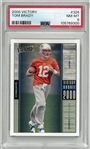 Tom Brady 2000 Victory PSA 8 Nm-Mt Rookie Card