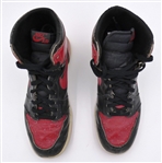 1985 Nike Air Jordan OG Size 10 Original Black/Red