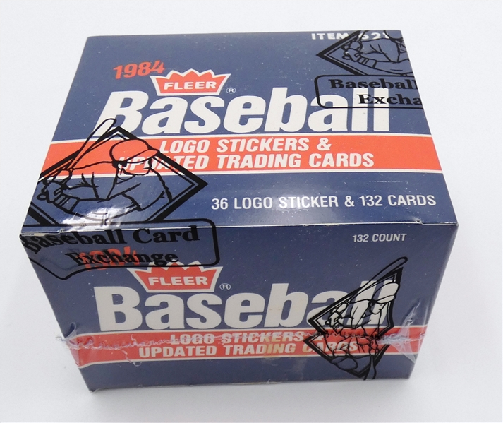 1984 Fleer Update Factory Set BBCE Authenticated