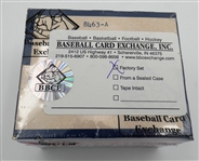 1984 Fleer Update Factory Set BBCE Authenticated