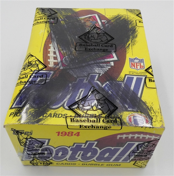 1984 Topps Football Wax Box (BBCE)
