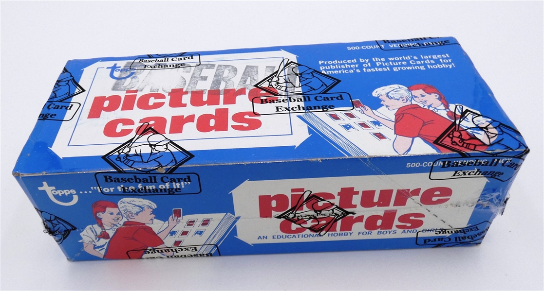 1979 Topps Baseball Vending Box (BBCE) From a Sealed Case