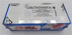1979 Topps Baseball Vending Box (BBCE) From a Sealed Case