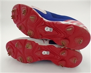 Jake Rogers Game Worn Autographed July 4, 2021 Cleats