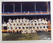 1984 Detroit Tigers Team Signed 16x20 (29 Autos)