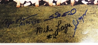 1984 Detroit Tigers Team Signed 16x20 (29 Autos)