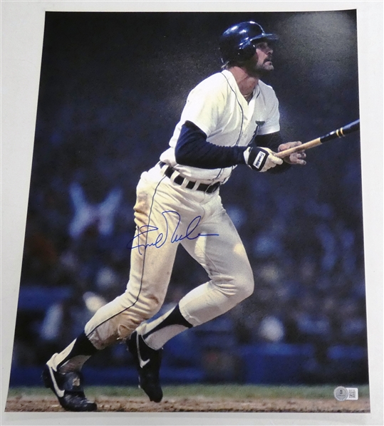 Kirk Gibson Autographed 16x20
