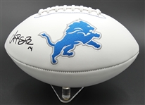 Amon-Ra St. Brown Autographed Detroit Lions Football