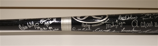 Detroit Tigers Legends Bat Signed by 38