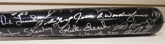Detroit Tigers Legends Bat Signed by 38
