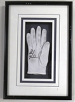 Phil Mickelson Signed and Framed Possibly Worn Glove