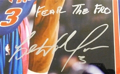 Ben Wallace 11x14s Dual Autographed Framed Display