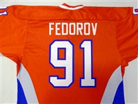 Sergei Fedorov Russia Jersey #91