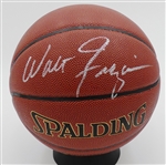 Walt Frazier Autographed Basketball