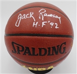 Jack Ramsay Autographed Basketball