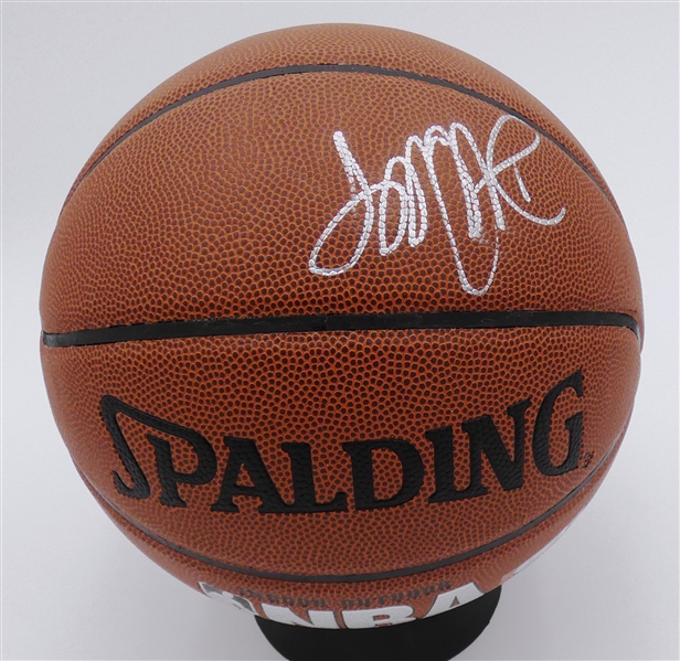 Deron Williams Autographed Basketball