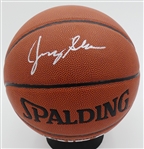 Jerry Sloan Autographed Basketball