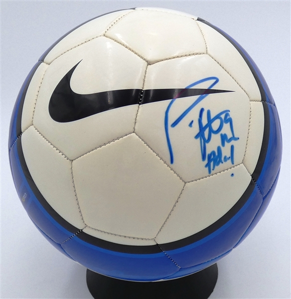 Freddy Adu Autographed Soccer Ball
