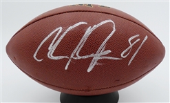Calvin Johnson Autographed Football