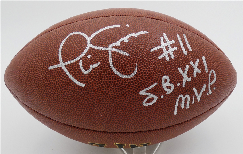 Phil Simms Autographed Football
