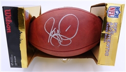 Jerome Bettis Autographed Football