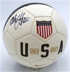 Alexi Lalas Autographed Soccer Ball