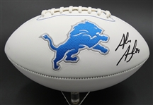 Alex Anzalone Autographed Lions Football