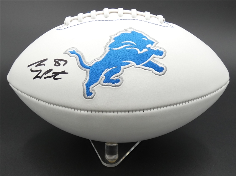 Sam Laporta Autographed Lions Football