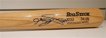 Grady Sizemore Autographed Bat