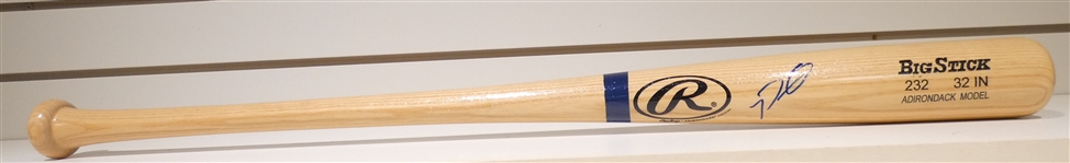 Prince Fielder Autographed Bat