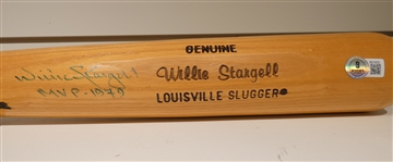 Willie Stargell Autographed Bat