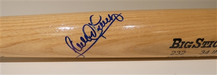 Sandy Alomar, Jr Autographed Bat