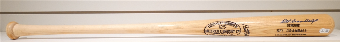 Del Crandall Autographed Bat