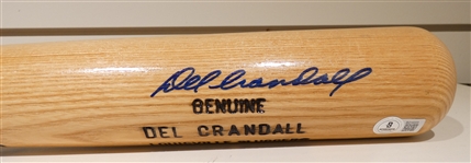 Del Crandall Autographed Bat