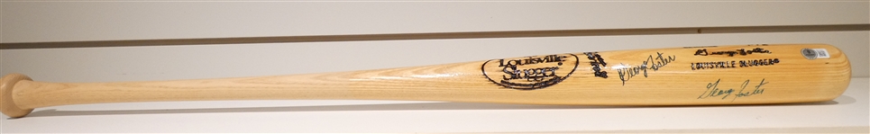 George Foster Autographed Bat
