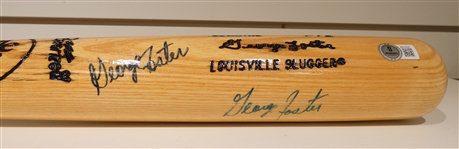George Foster Autographed Bat